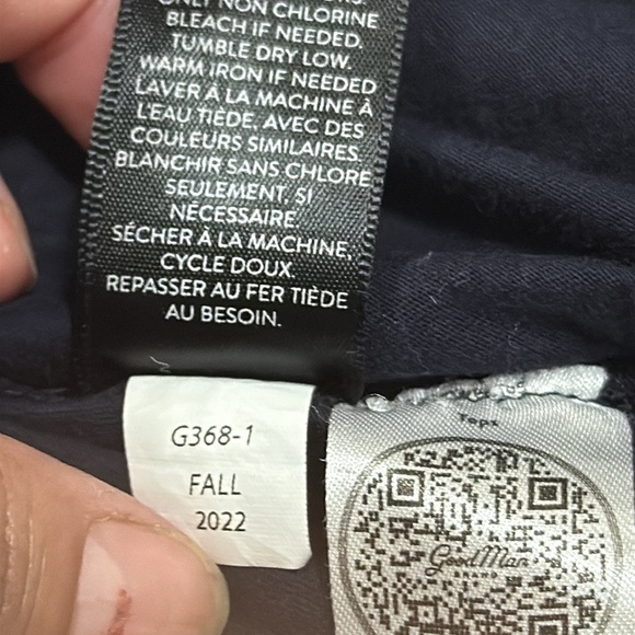 (P) Good Man Brand Men's Shirt Casual Crew Neck Sweatshirt Size M - Picture 9 of 11